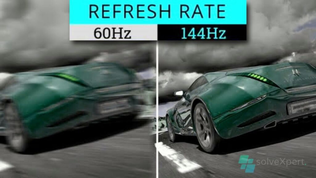 How to adjust monitor refresh rate